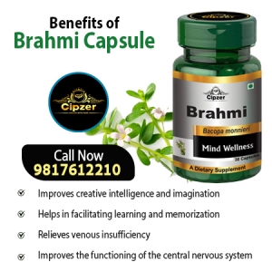 Brahmi Capsule reduces inflammation, boosts brain function &