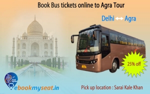 Delhi to Agra Bus from Sarai Kale Khan - Find Fares, Timing