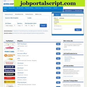 Shine Clone Script - Glassdoor Clone Script - Usajobs Clone Script 