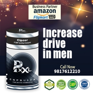 Cipzer PXXL Capsule increases sperm production, time, male f