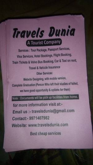 Travels Dunia A Tourist Company