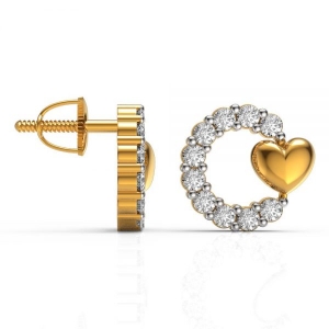 Adorable Quillshimmer diamond earring for women.