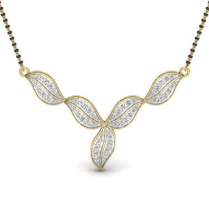 Designs Of Mangalsutra In Diamond - Collection of Mangalsutr