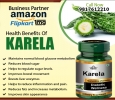 Karela capsule purifies the blood & is given to patients wit