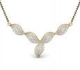 Designs Of Mangalsutra In Diamond - Collection of Mangalsutr